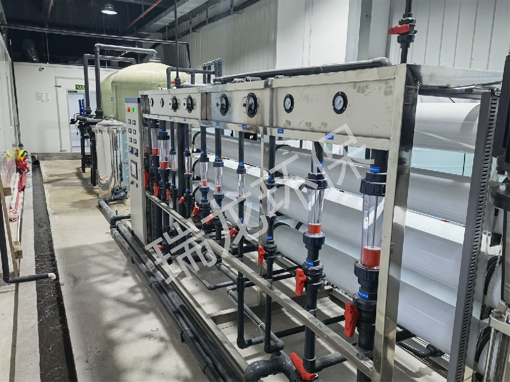 瑞龍環保半導體行業案例-晶圓切割用超純水設備